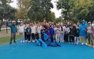 Cleanup mit der Grundschule Punat