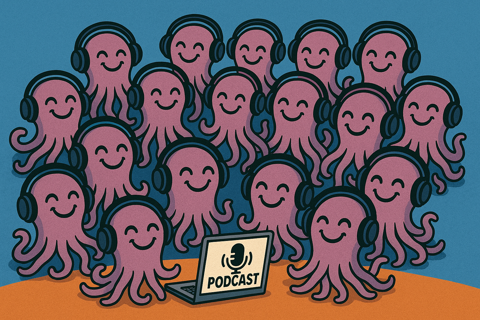 Podcast mit achtbeinigen Zuhörern