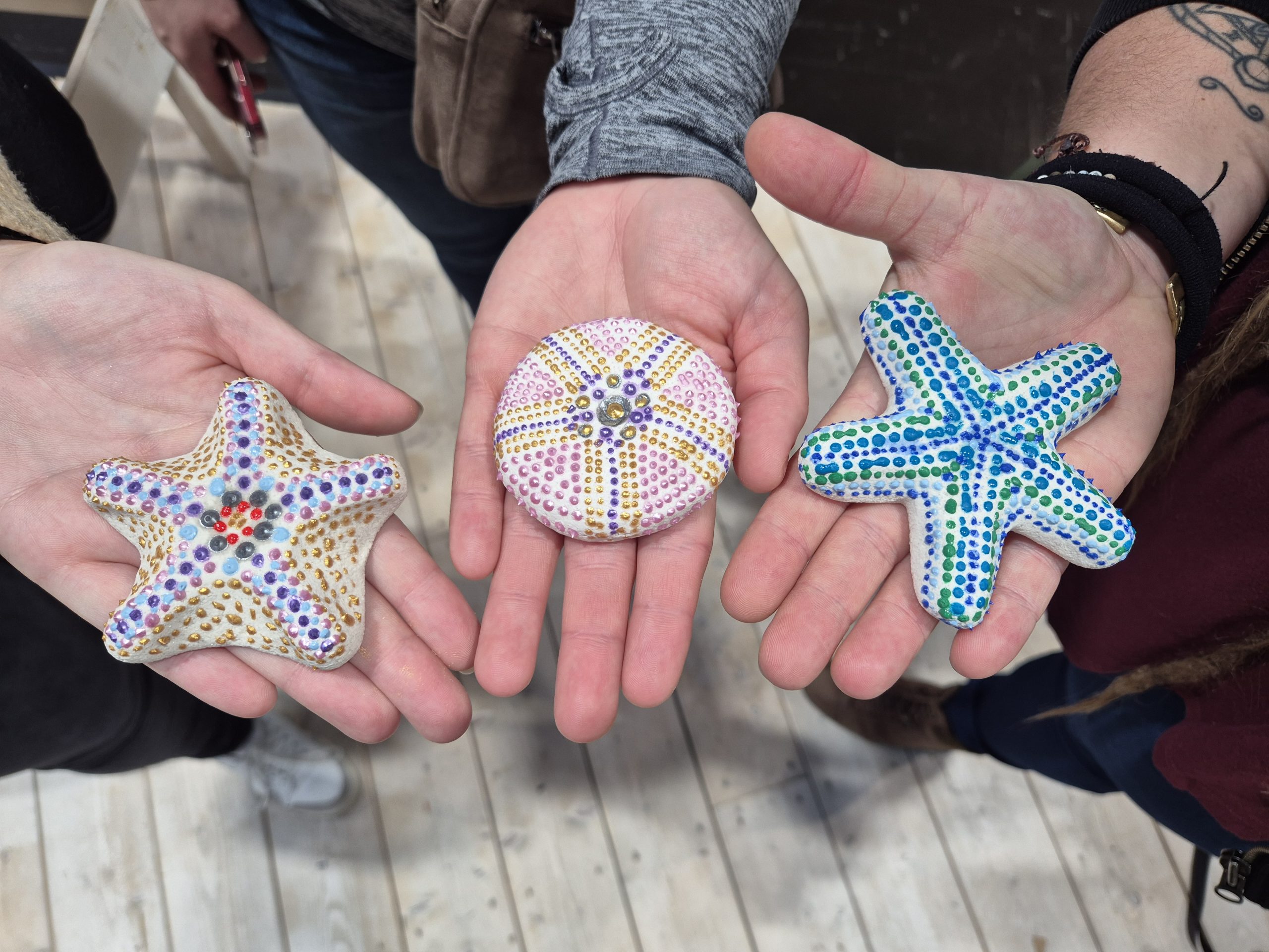 boot 2026, Fotoreihe Salzteigtiere / Foto: Ingrid Meemken