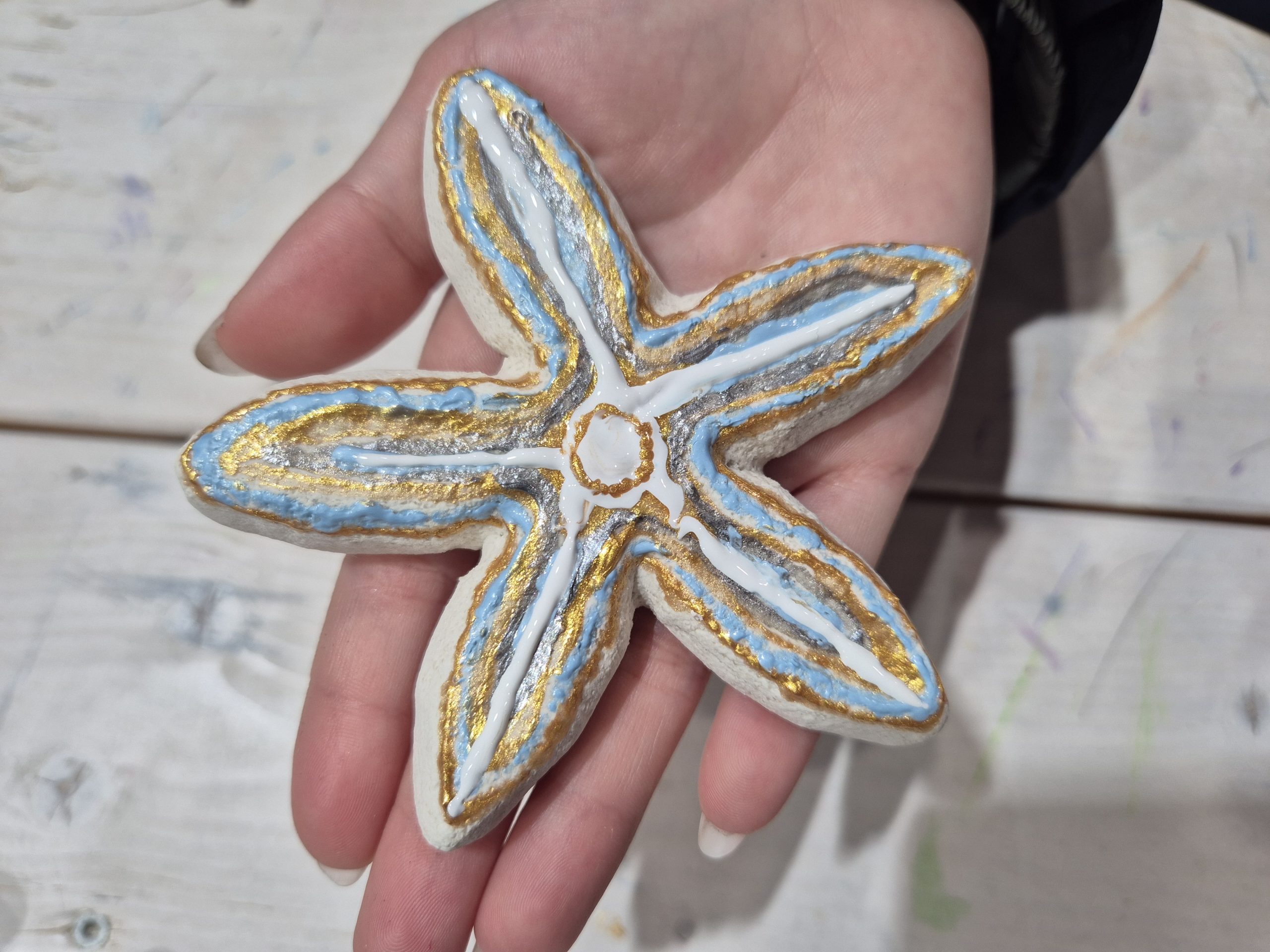 boot 2026, Fotoreihe Salzteigtiere / Foto: Ingrid Meemken