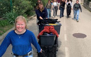 Frühlingssaison 2026 auf Krk, Auf dem Weg zum ersten Schnorcheln / Foto: Jessica Högermeyer
